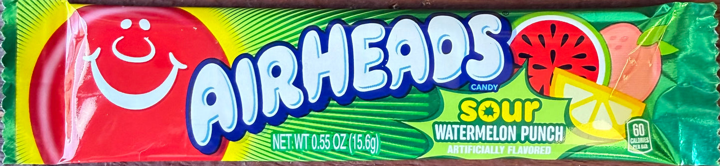 Airheads- Sour Watermelon Punch