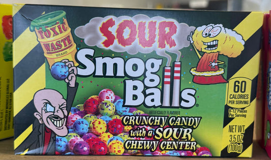 Sour smog balls